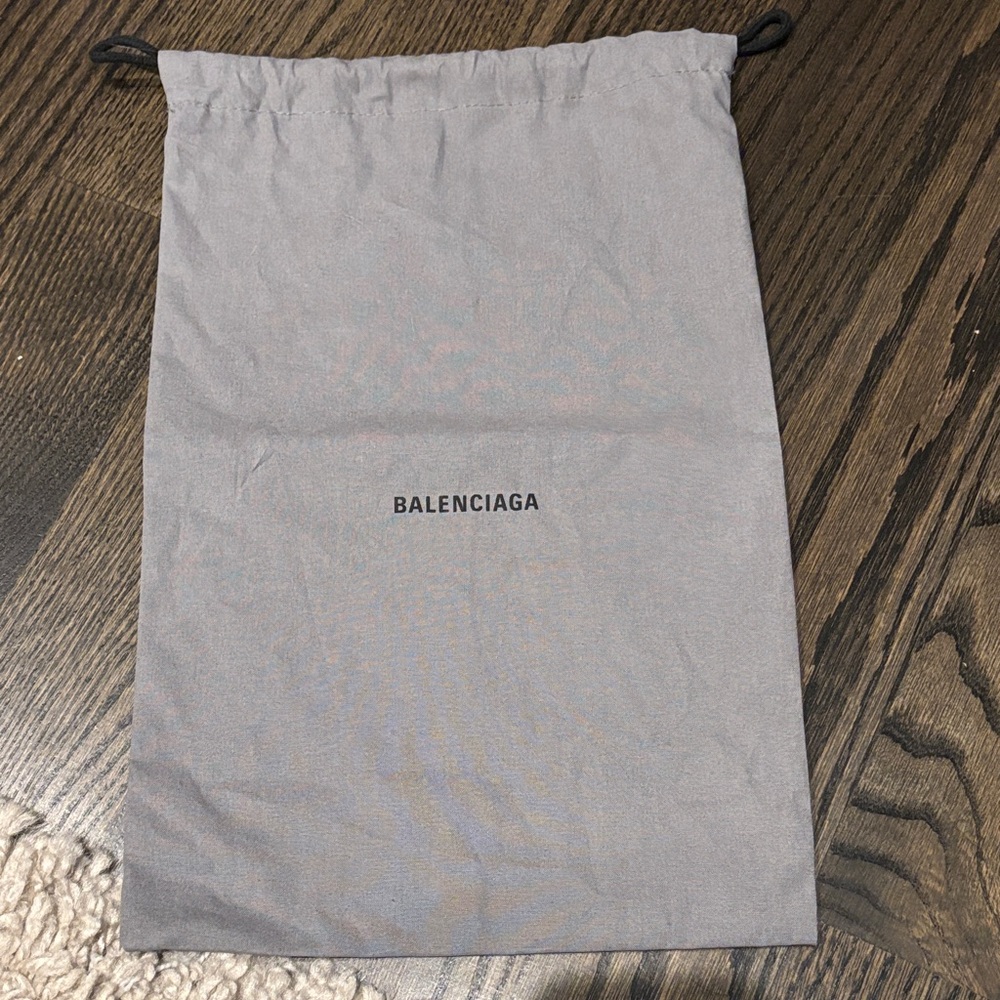 Balenciaga Light Gray Drawstring Bag/Dust bag